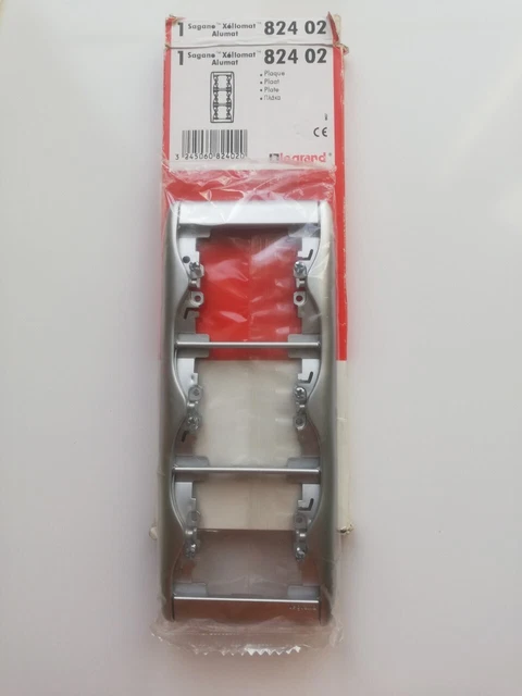 Legrand Sagane Xeliomat Alumat 87438 – Interrupteur Ou Prise ? Matériel électrique Neuf (sans Boîte)
